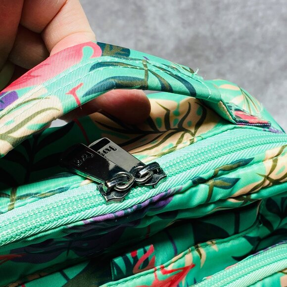 Lug Ranger Crossbody Bag With Flamingo & Leaf Design - Picture 7 of 16